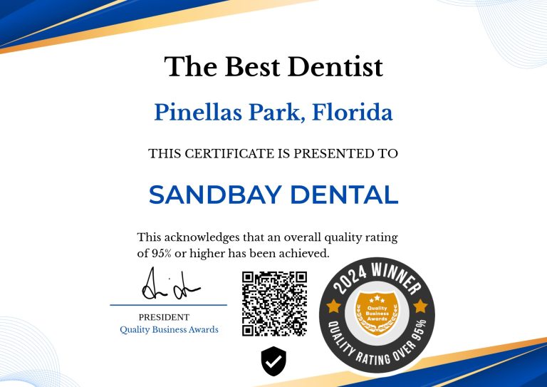 Digital Certificate - SANDBAY DENTAL